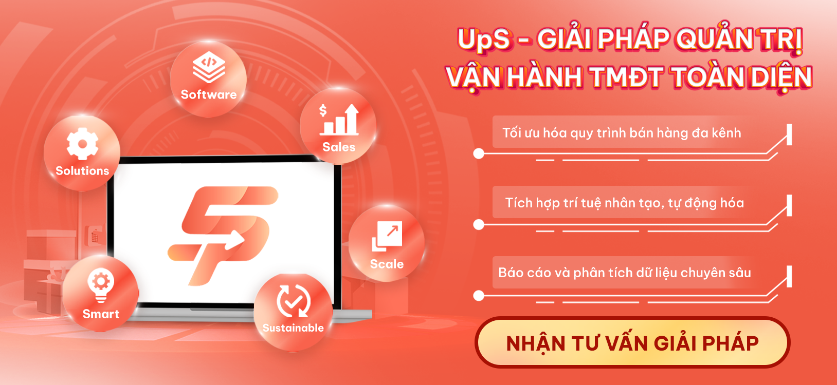 Bán hàng online đa kênh hiệu quả với Phần mềm UpS