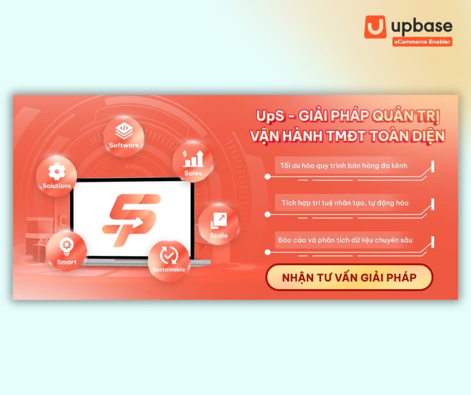 Phần mềm quản lý bán hàng đa kênh UpS