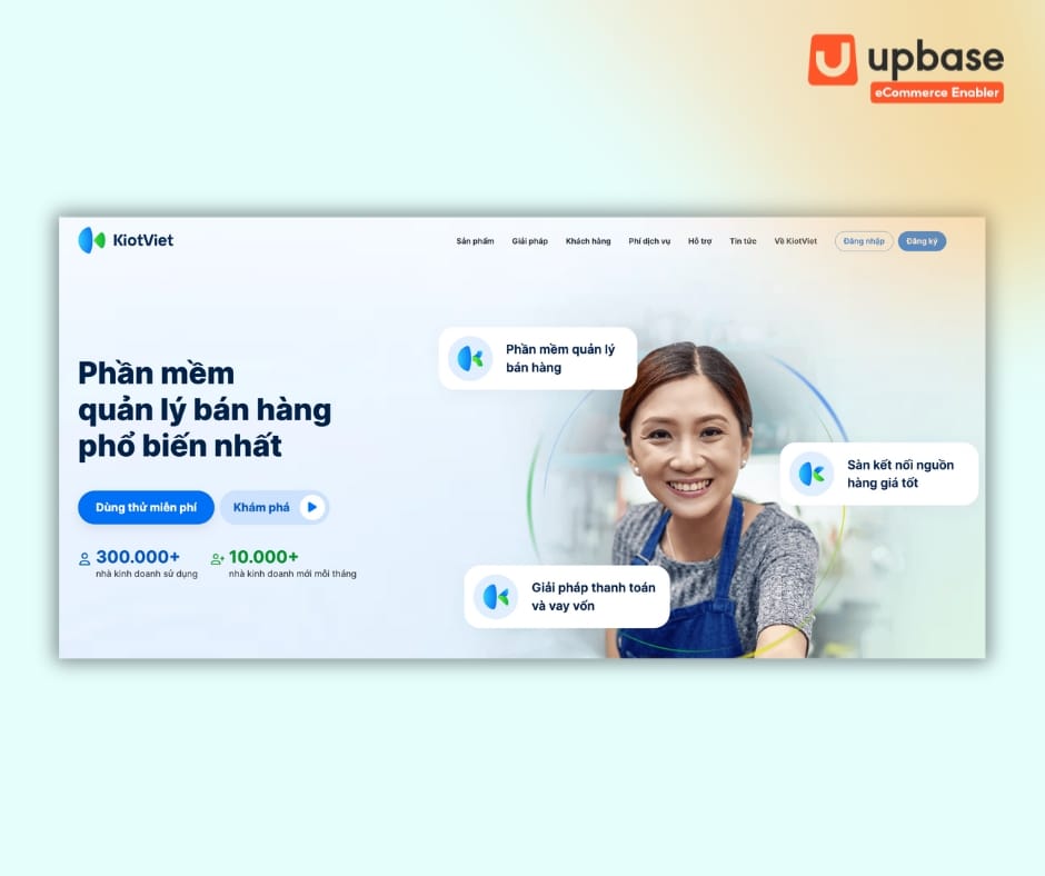 Phần mềm quản lý bán hàng KiotViet