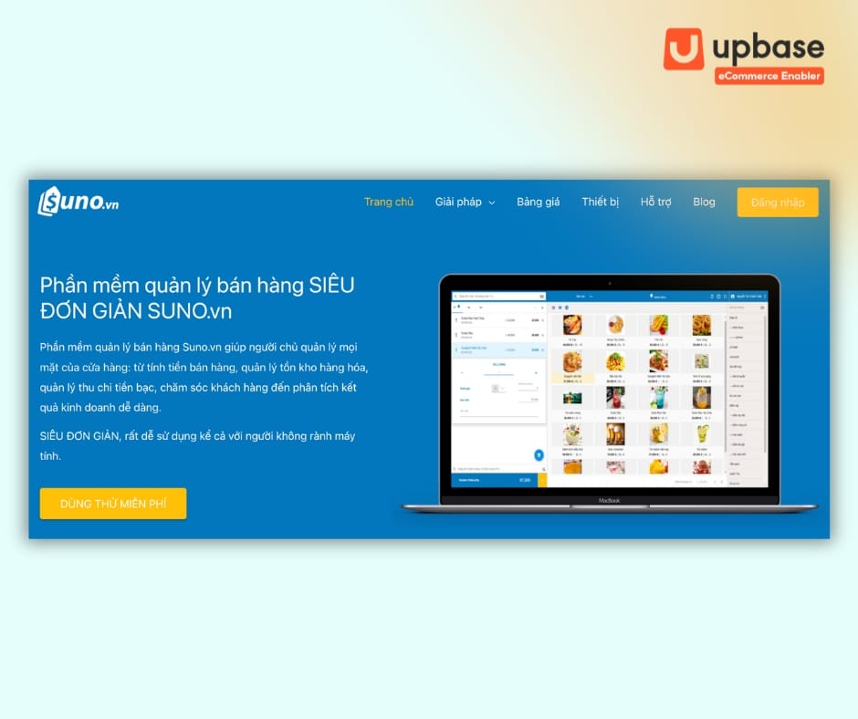 Phần mềm quản lý bán hàng Suno