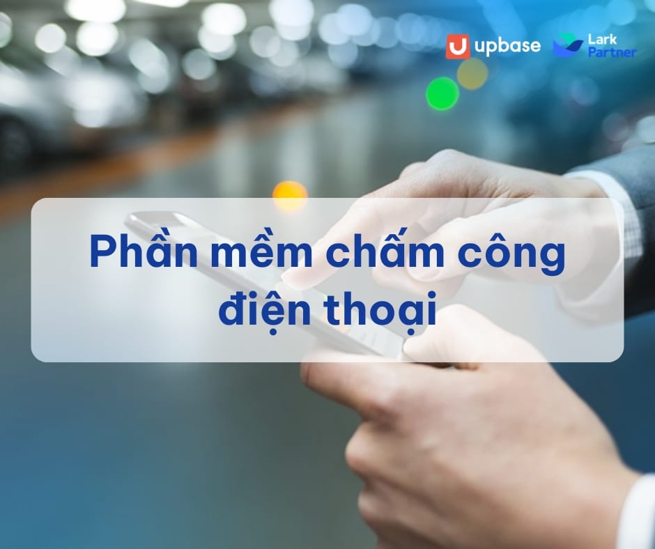 Phần mềm chấm công trên điện thoại