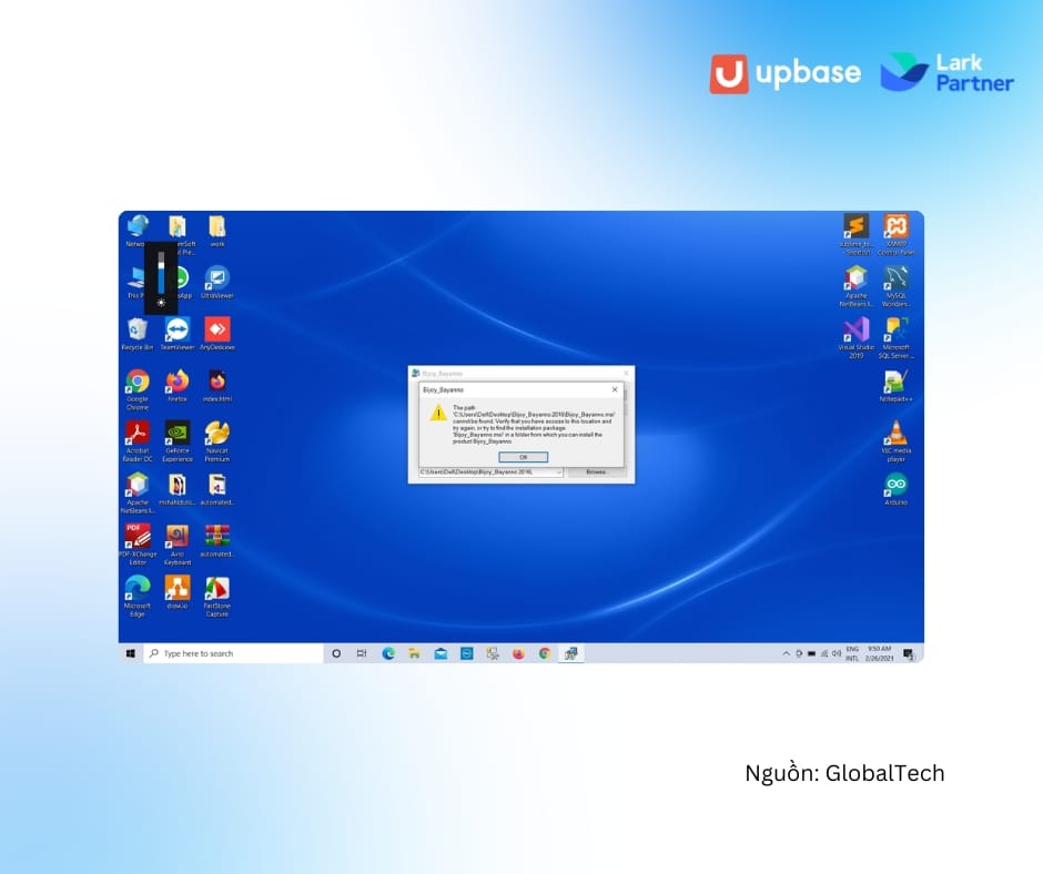 GlobalTech là công ty cung cấp giải pháp phần mềm, trong đó có phần mềm chấm công