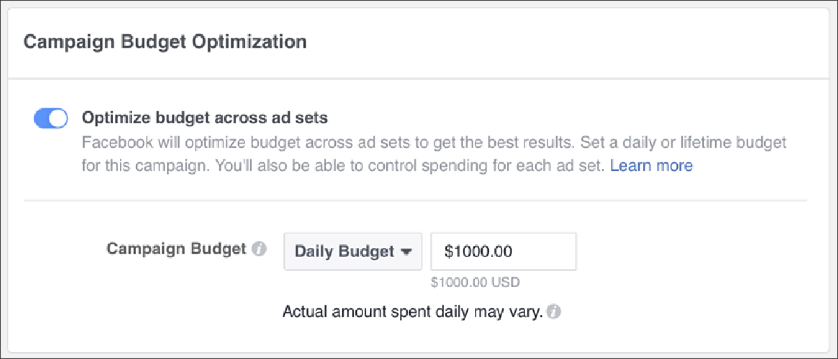 Thiết lập ngân sách và lịch trình chạy quảng cáo