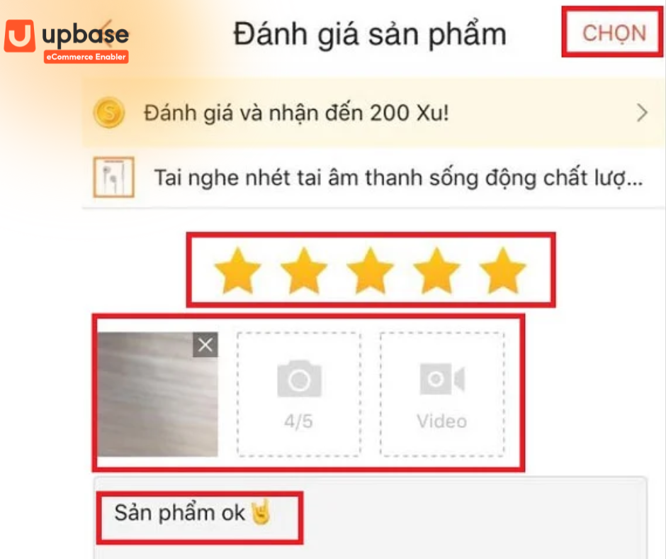 Viết lời  nhận xét về sản phẩm