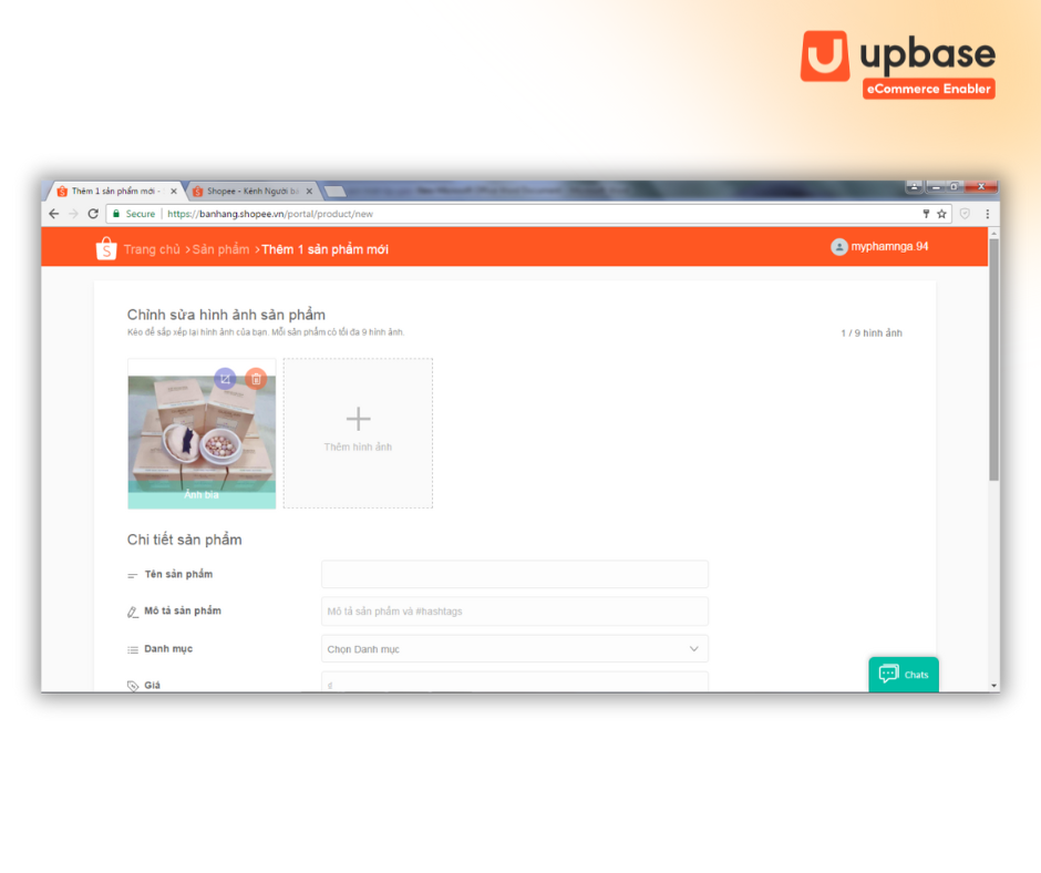 Đăng sản phẩm lên gian hàng