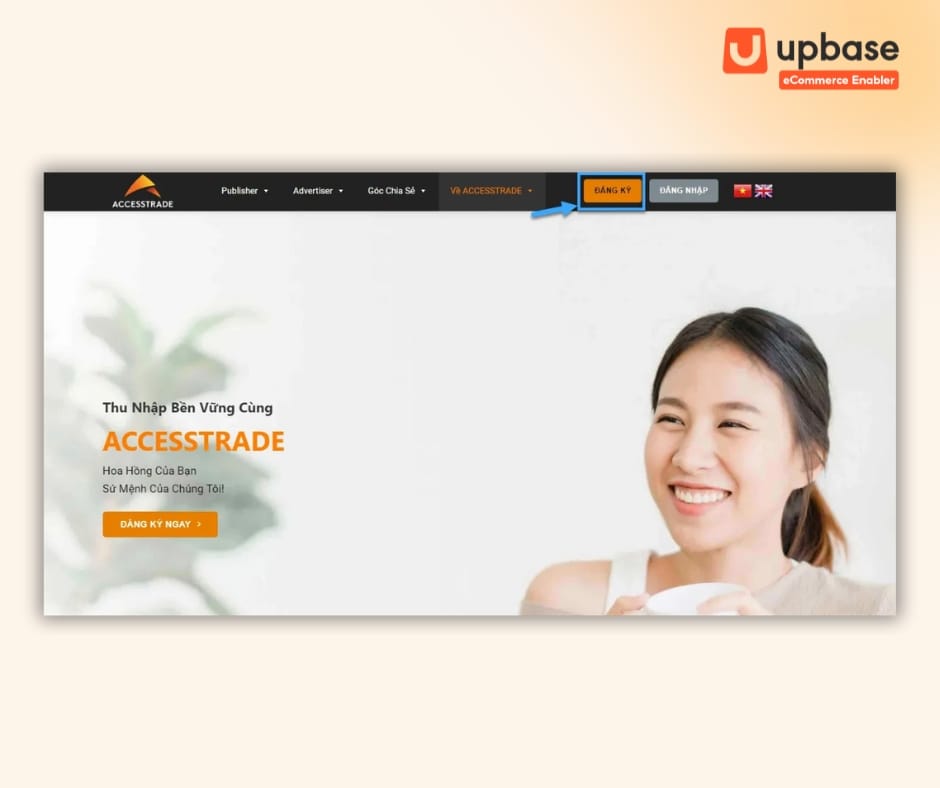 Đăng ký Affiliate Lazada trên ACCESSTRADE