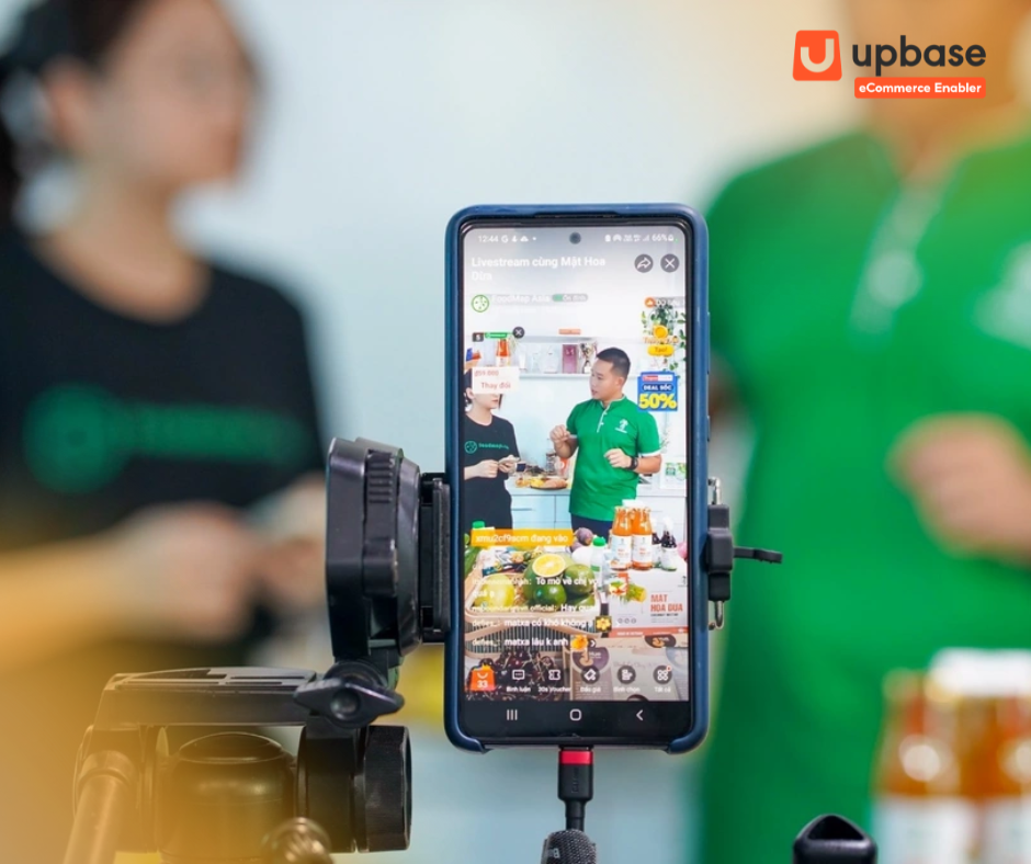 Quay livestream bằng điện thoại