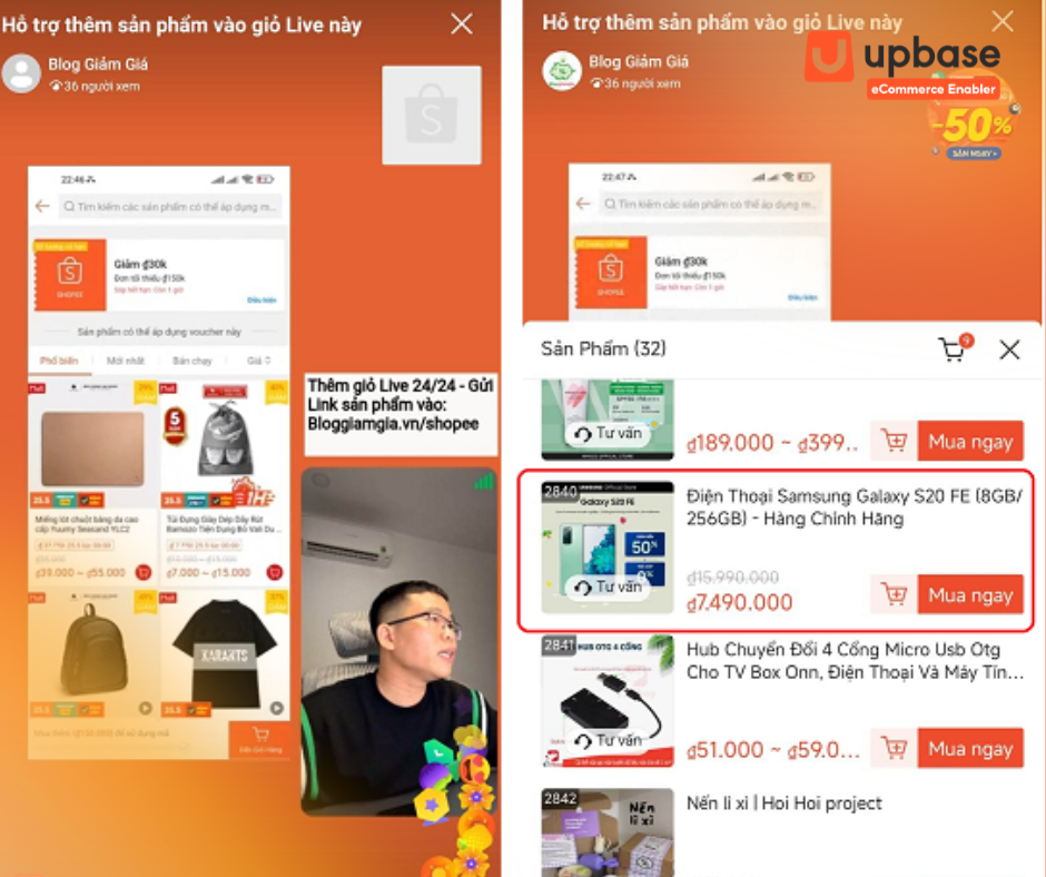 Hướng dẫn livestream trên điện thoại