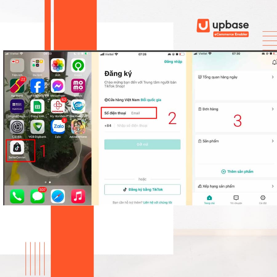 Đăng nhập TikTok Shop Seller