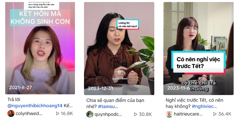 Mẫu kịch bản TikTok tạo tình huống gây tranh cãi