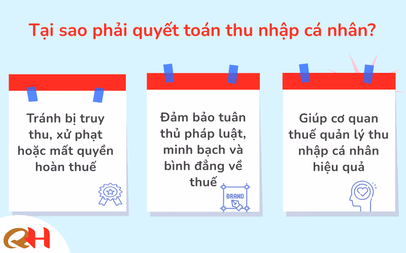 Tai sao phải quyết toán thu nhập cá nhân?