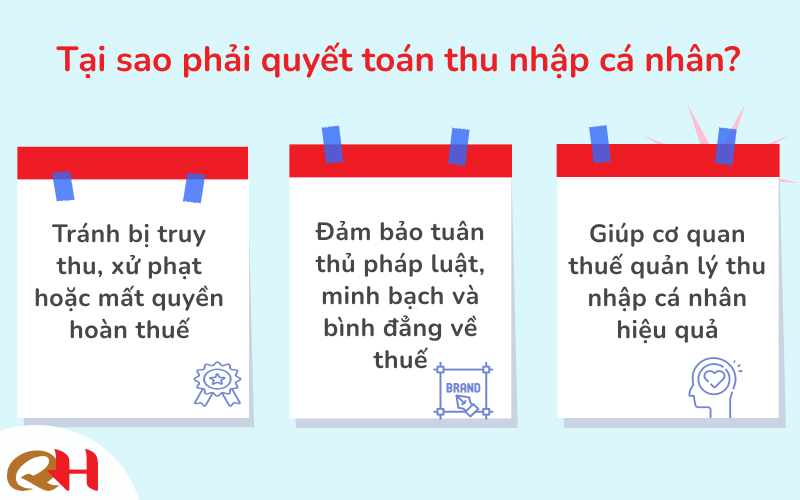 Tai sao phải quyết toán thu nhập cá nhân?