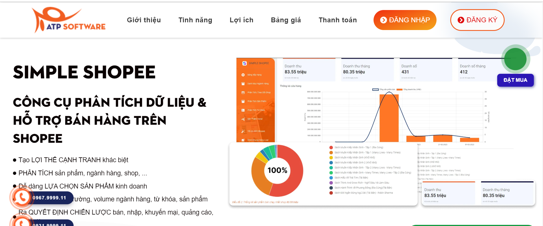 Phần mềm Simple Shopee