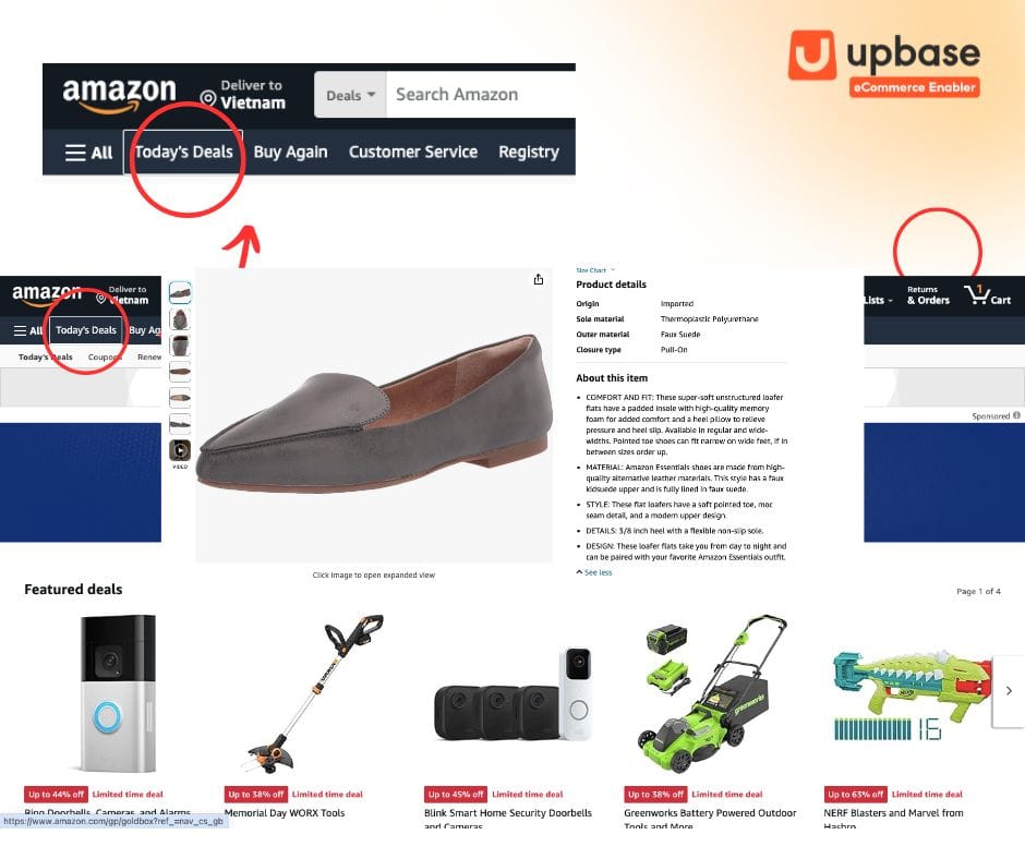 Săn mã giảm giá hấp dẫn trên Amazon