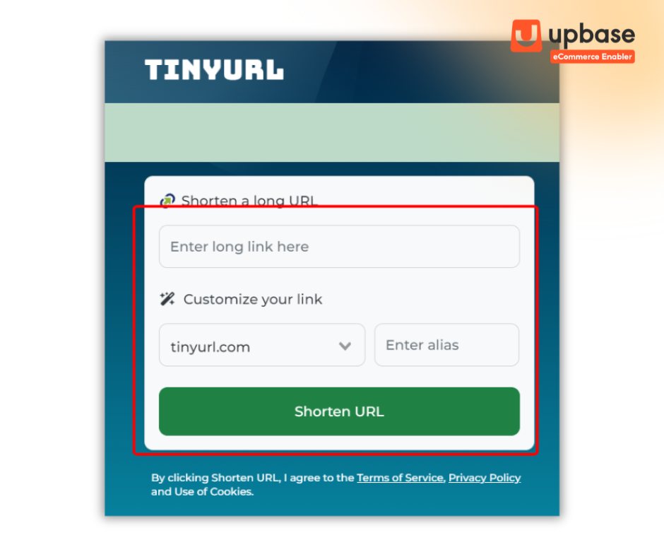 Rút gọn link Shopee bằng công cụ Tiny