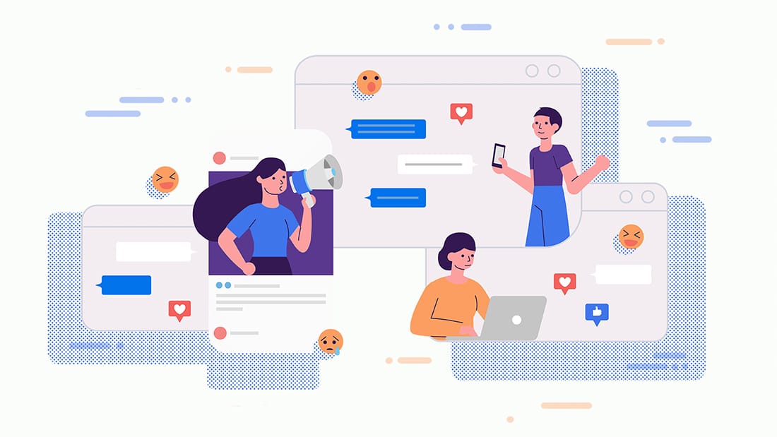 Tương tác tích cực trên bài đăng, story bạn đăng tải