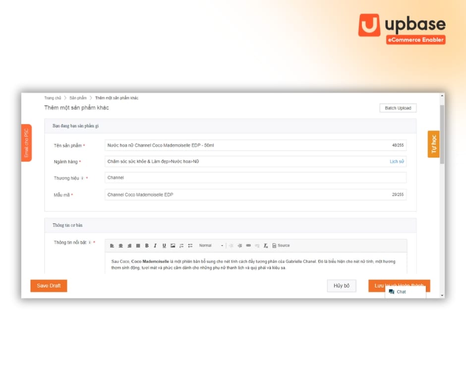 Mô tả sản phẩm