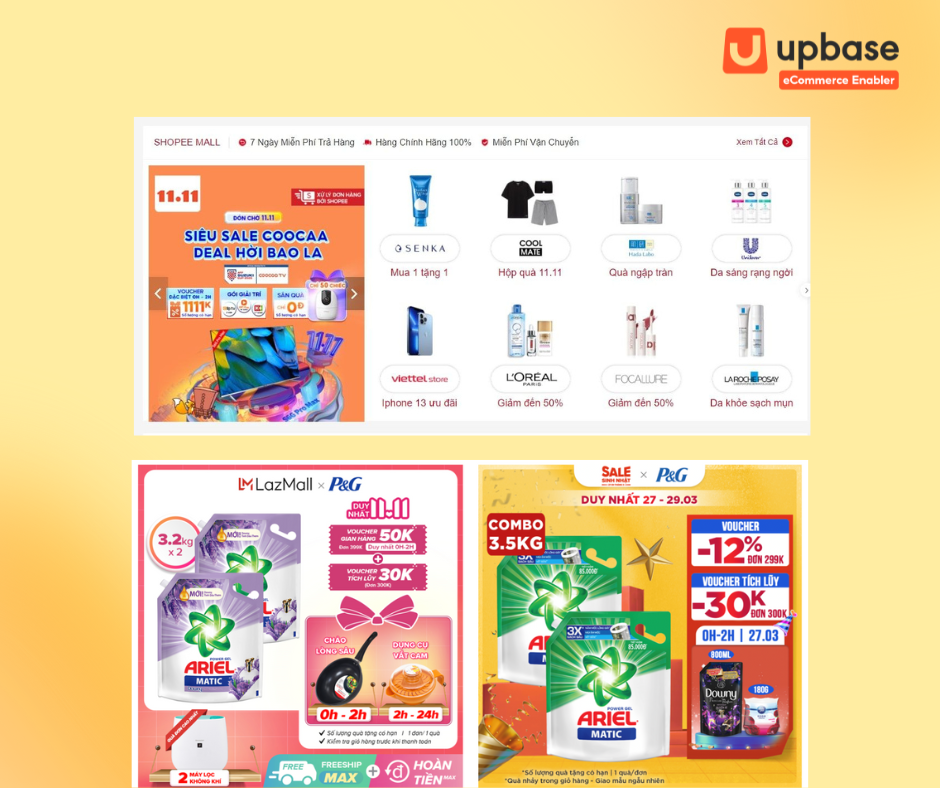 Các sản phẩm ngày sale của gian hàng