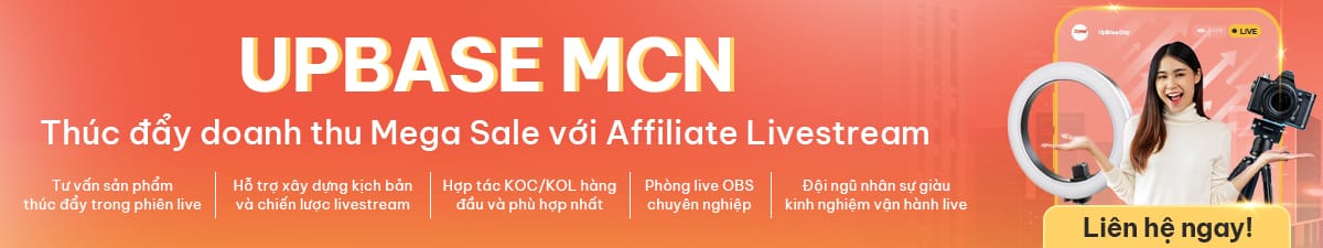 Livestream với UpBase MCN