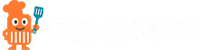Scancook logo for navbar with dark text