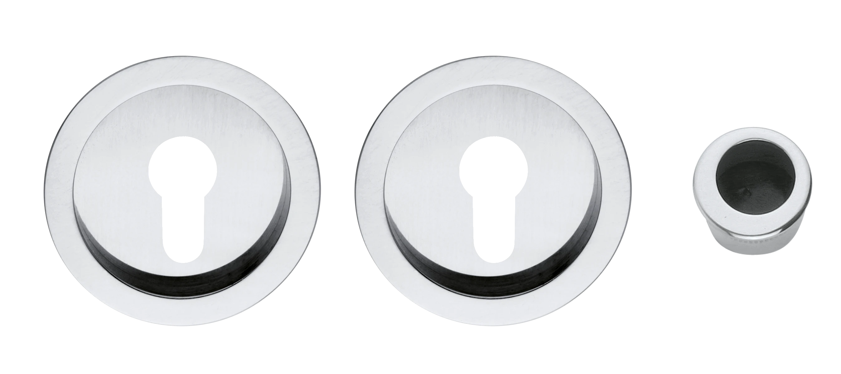 Paire de niches à trou cylindrique avec entraîneur