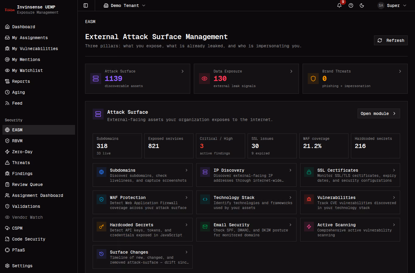 External Attack Surface Management (EASM)