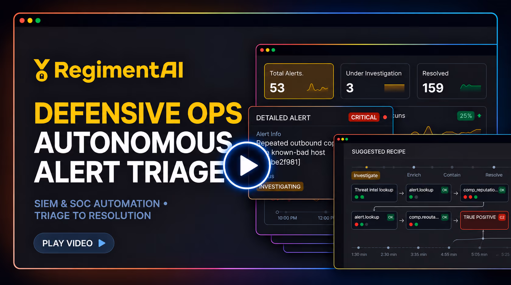 How Regiment AI improves defensive security?