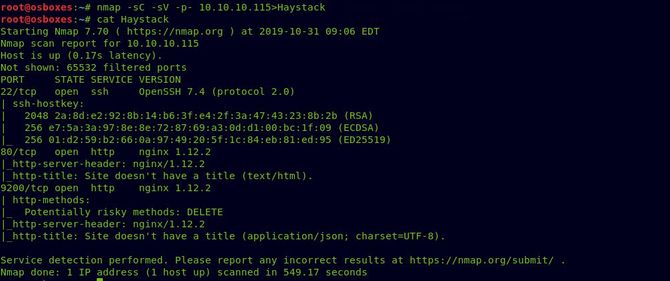 Working with Haystack