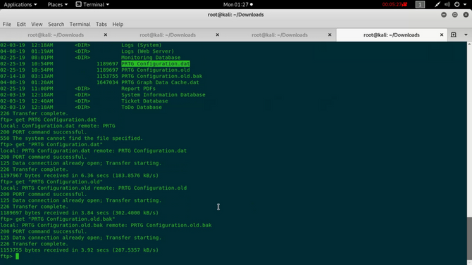 Working with Machine Netmon