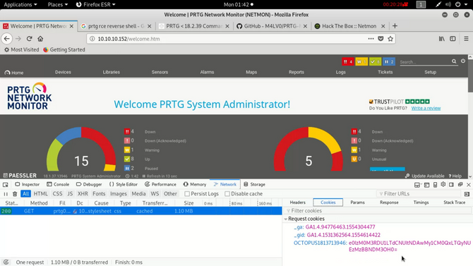 Working with Machine Netmon