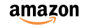 Schwarzes Amazon-Logo mit orangefarbenem Pfeil unter dem Text.
