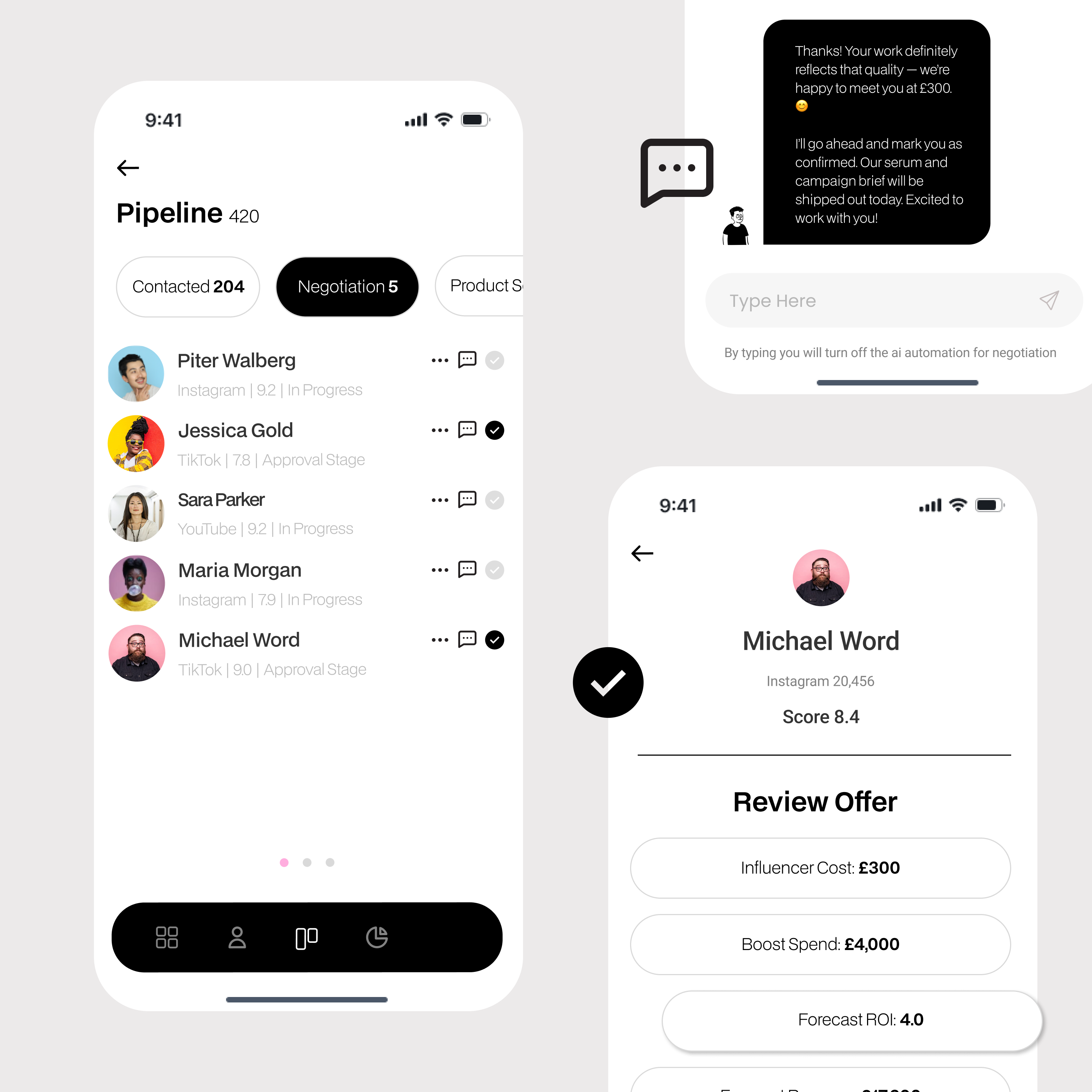 AI Influencer Marketing Platform