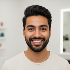 Kundenfeedback Glow Stories - Positive Erfahrung Friseursalon Hannover.