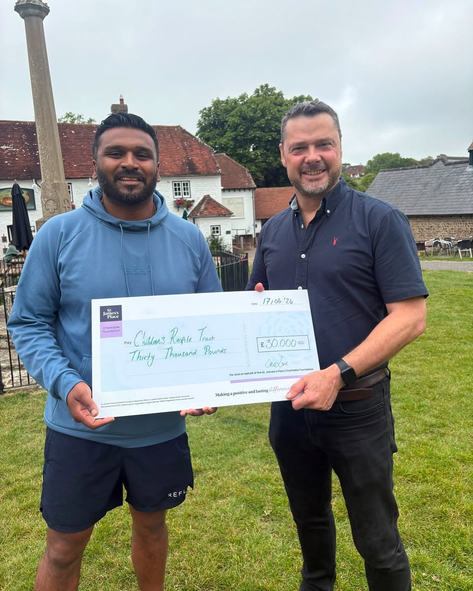Children's Respite Trust charitable donation
