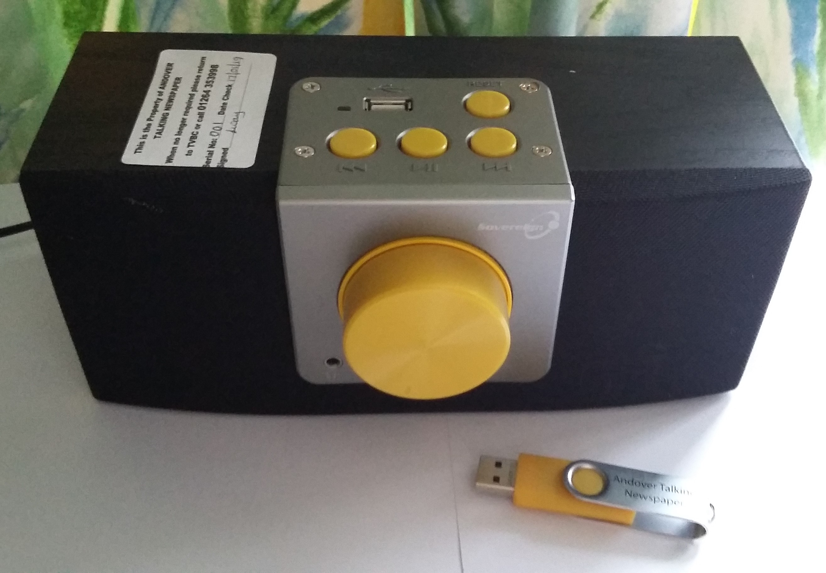 One of the players which we provide free for registered listeners.