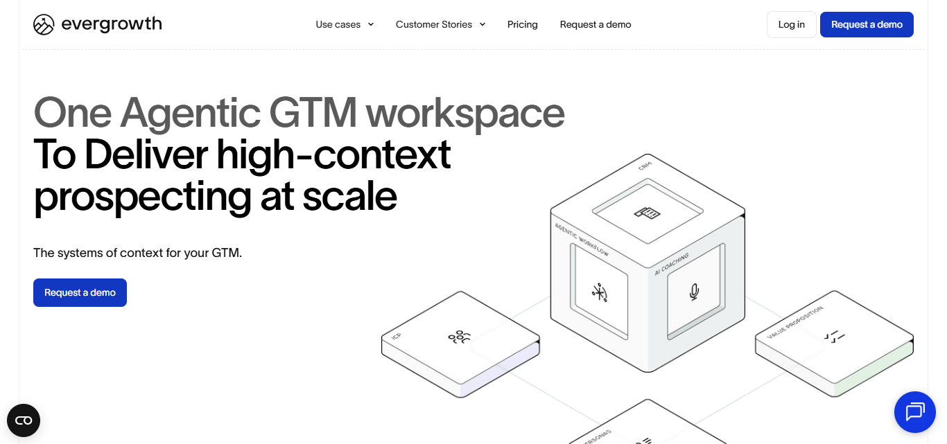Evergrowth’s homepage.