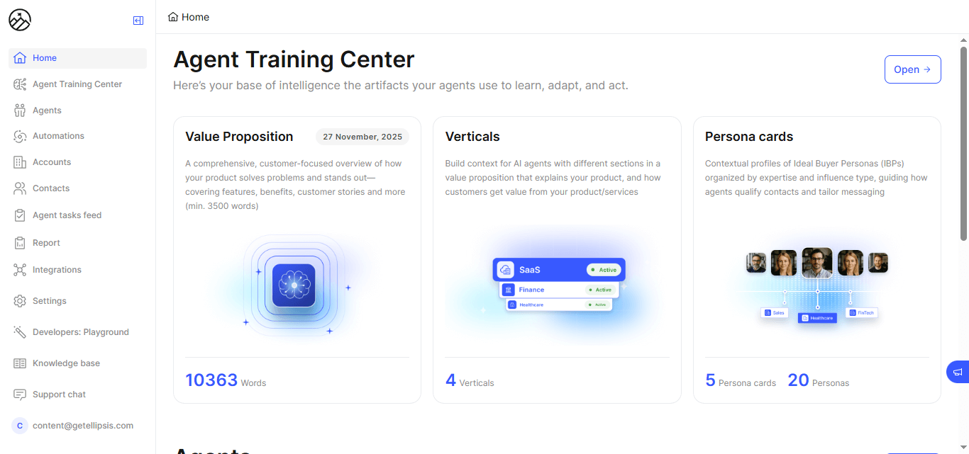 Evergrowth’s agent training center.