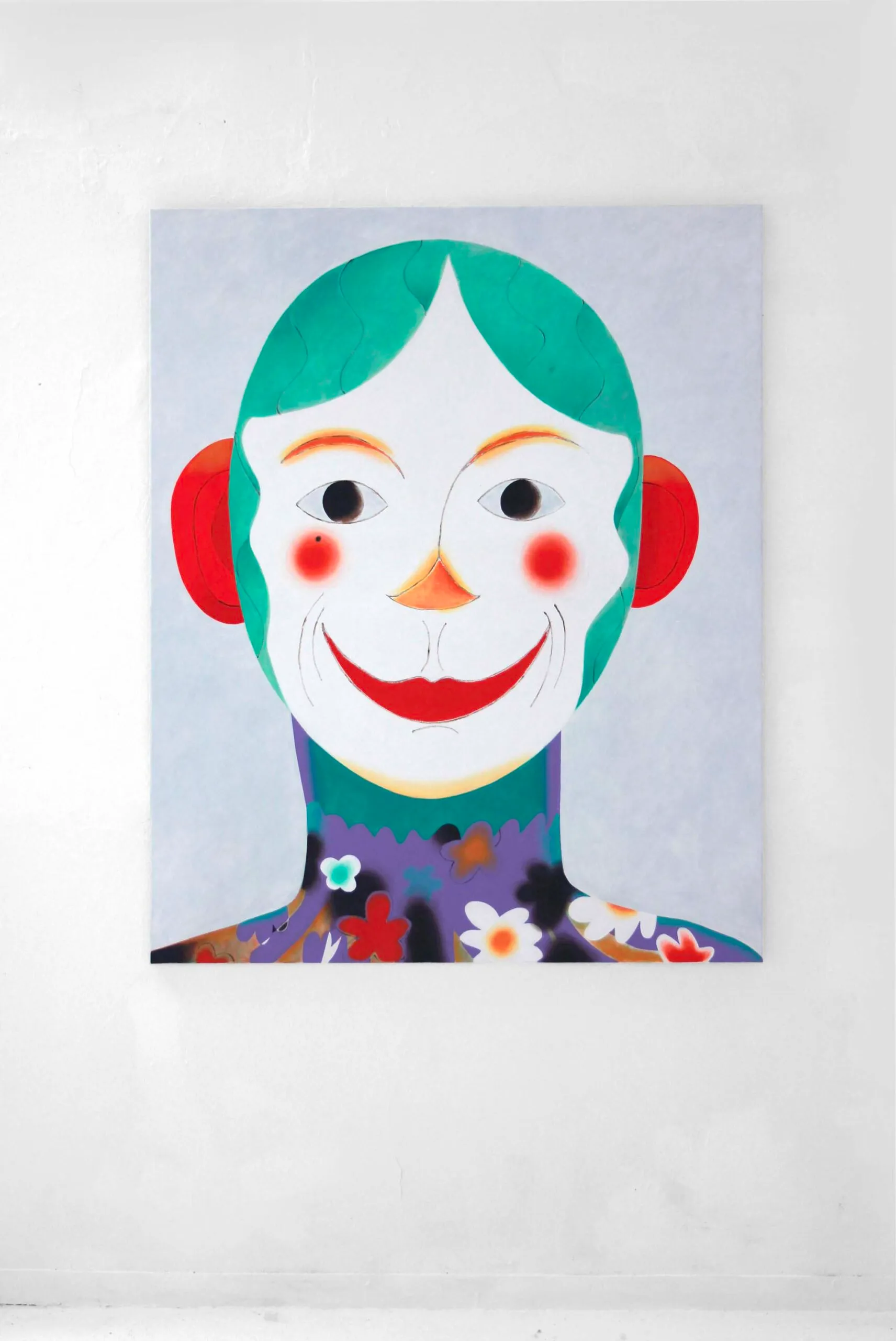 oil and acrylic on canvas, 160 × 130cm
