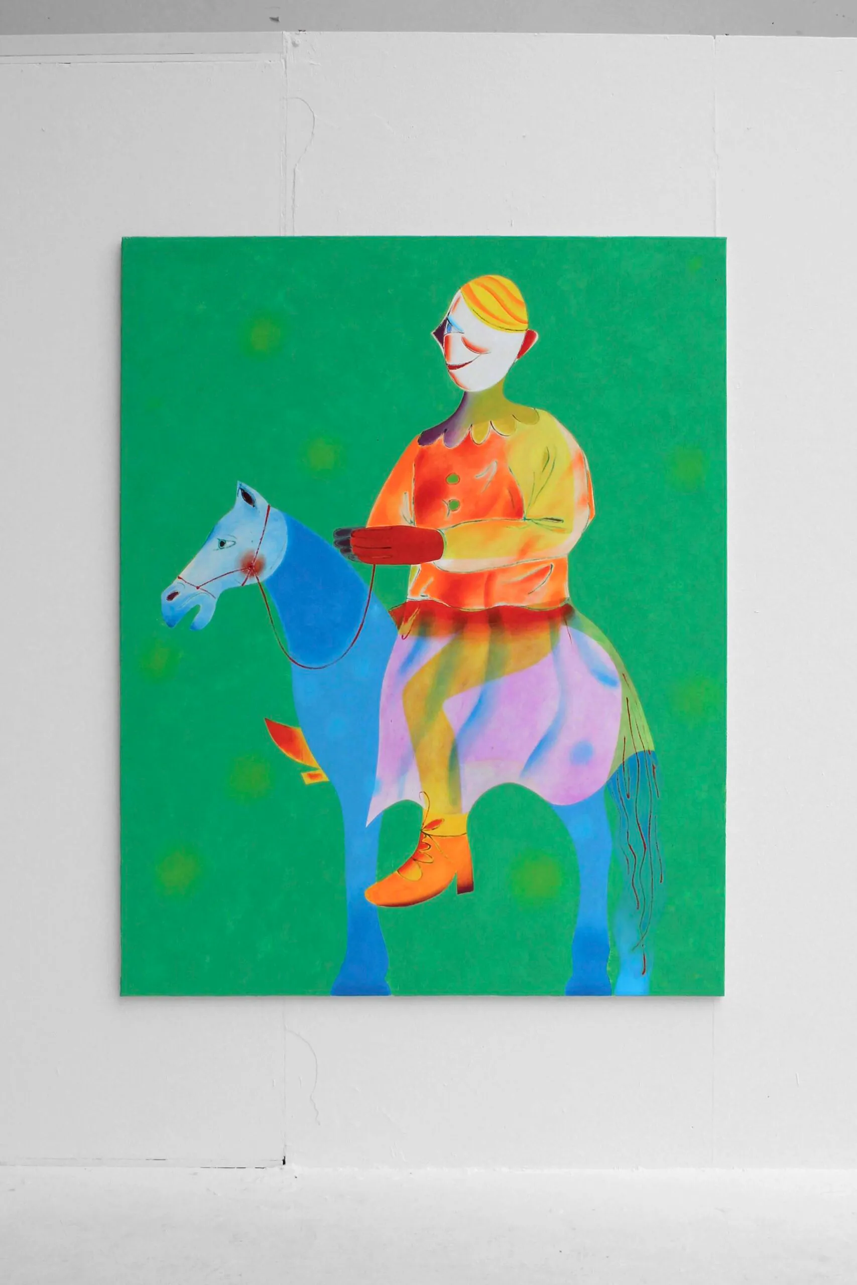 oil and acrylic on canvas, 180 × 140cm