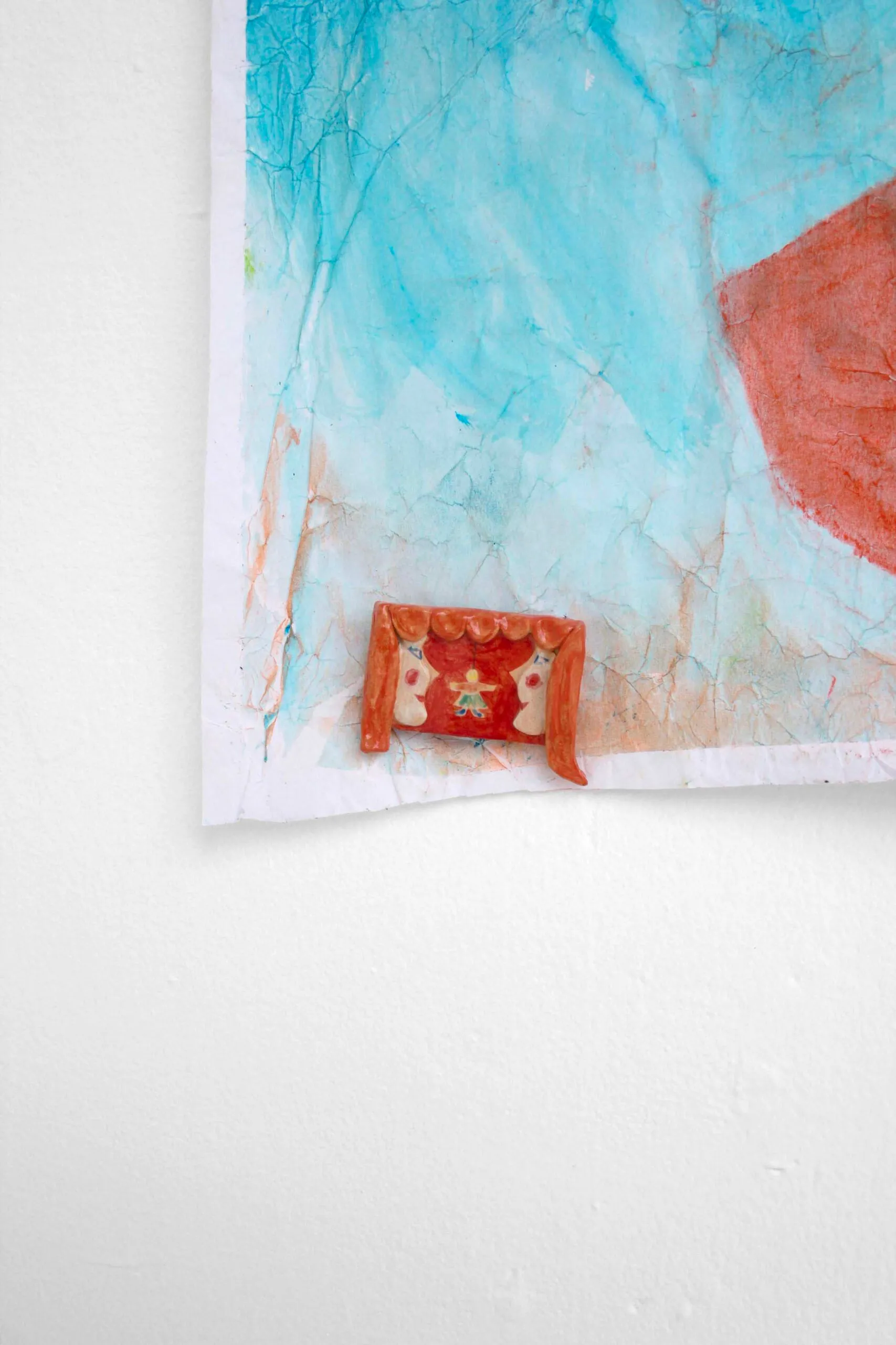 glazed ceramic magnet