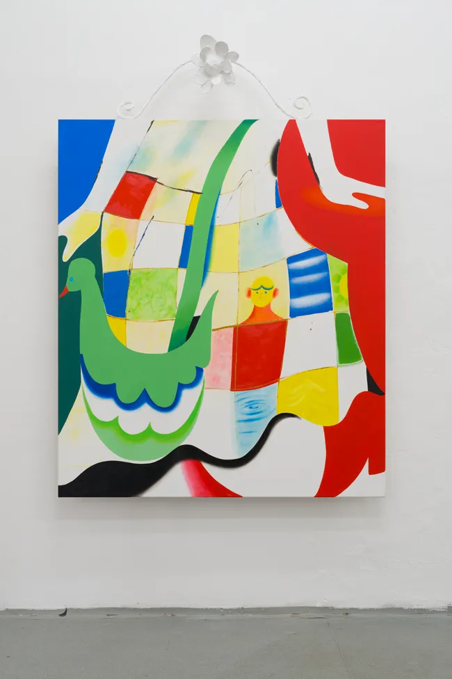 "Dear to Me" series, oil and acrylic on canvas, 150 × 130cm