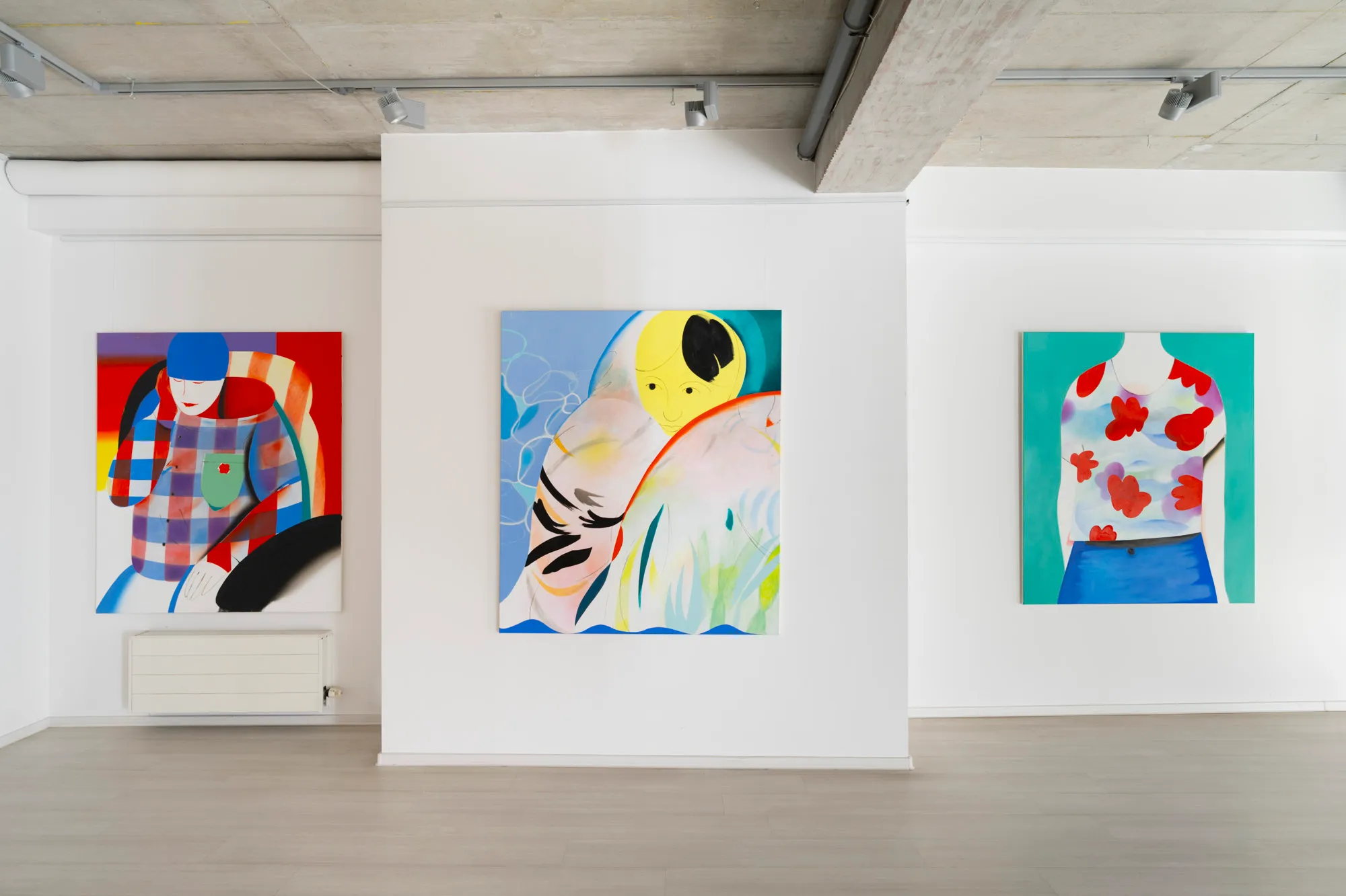 Dear to Me series, oil and acrylic on canvas, 150 × 130cm 