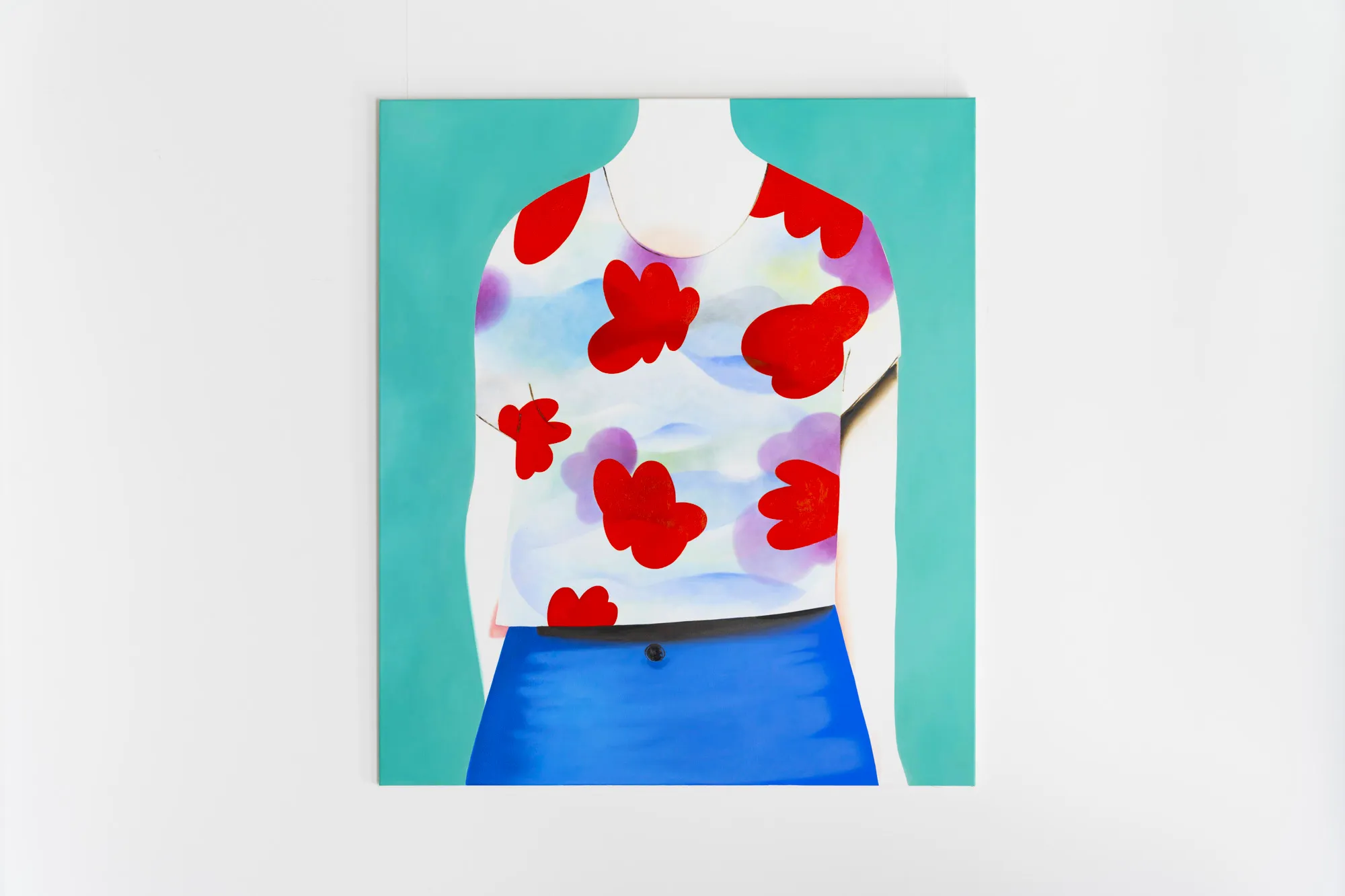 Dear to Me series, oil and acrylic on canvas, 150 × 130cm