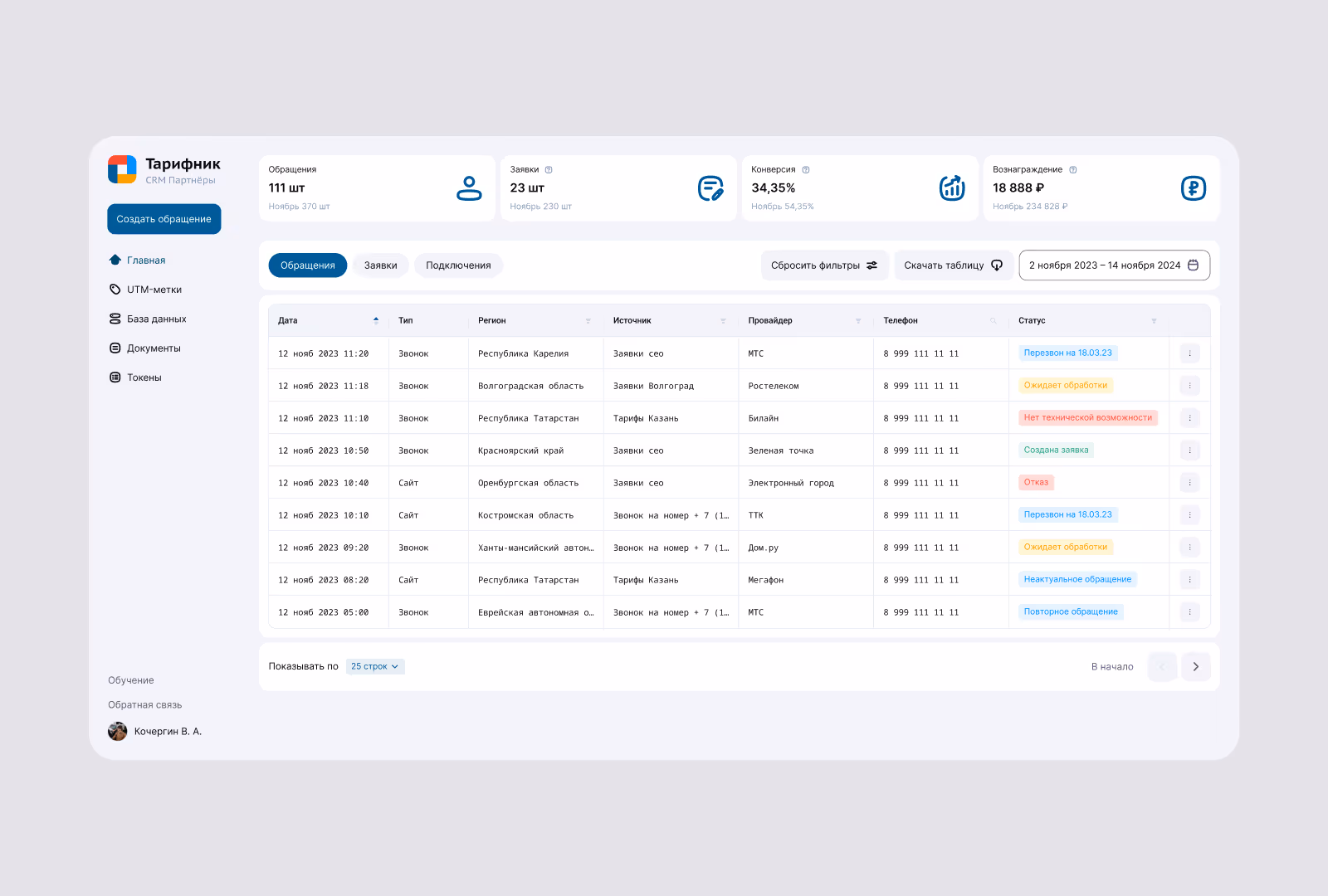 обложка кейса с личным кабинетом