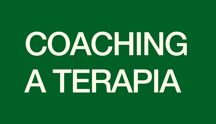 Coaching a terapia