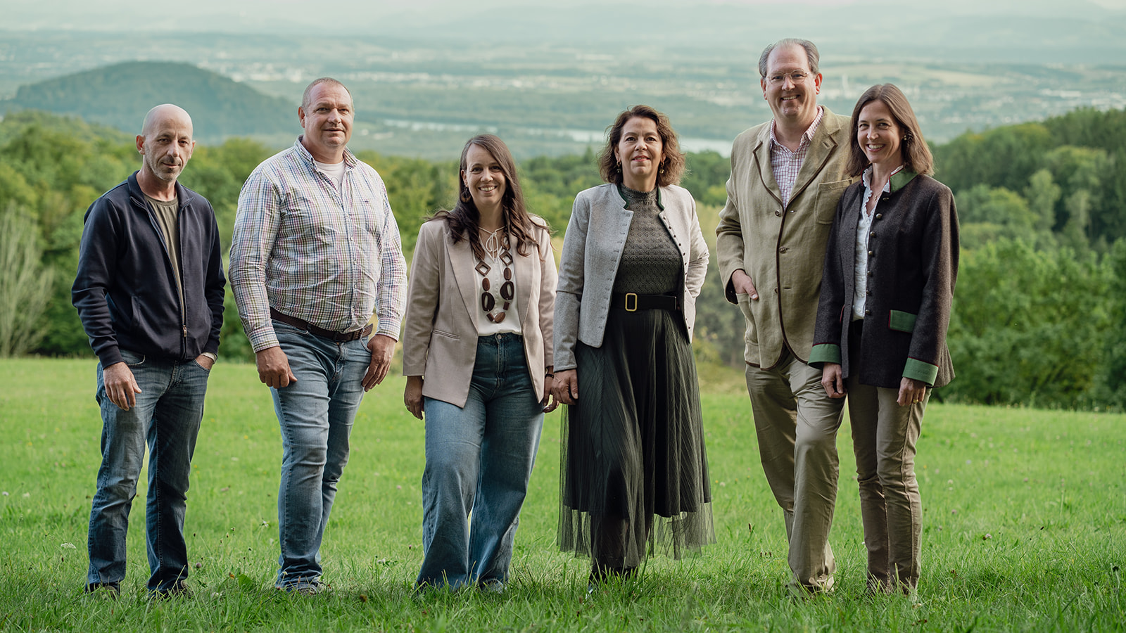 Das Naturfriedhof Linz Steyregg Pfenningberg Team ; Naturfriedhof ; Waldfriedhof , Oberösterreich