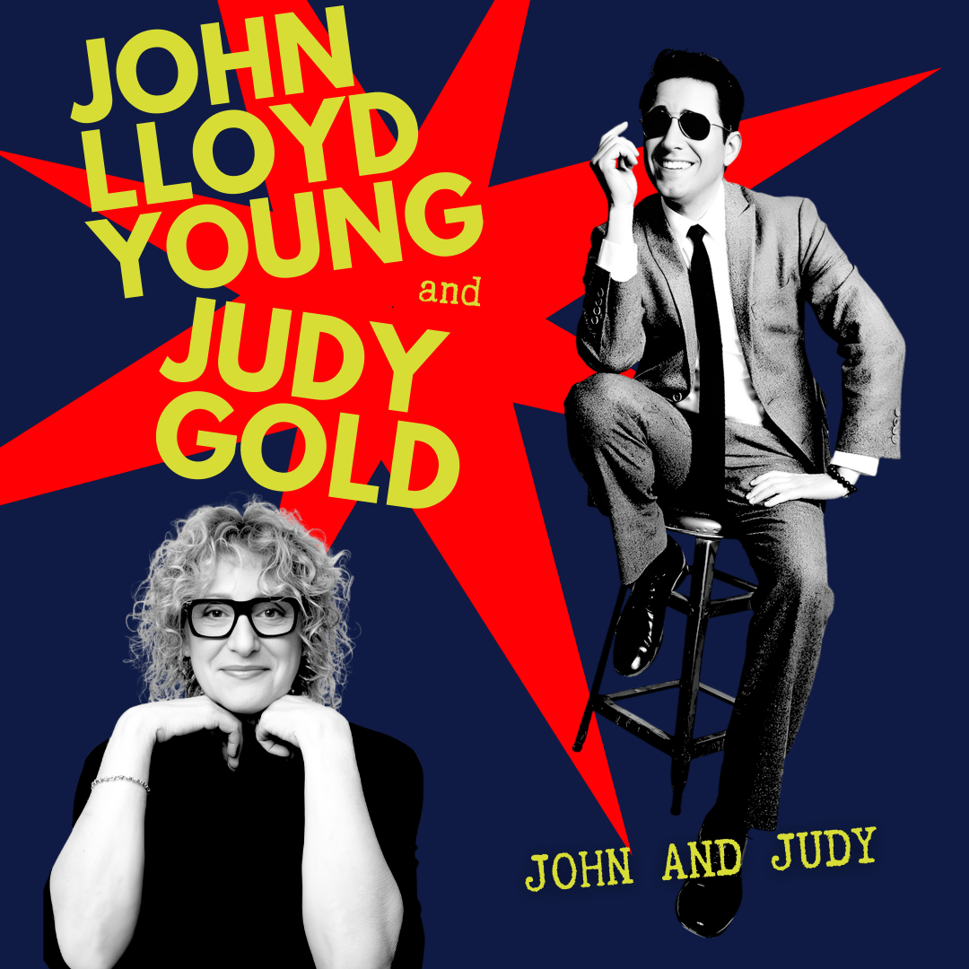 John Lloyd Young and Judy Gold