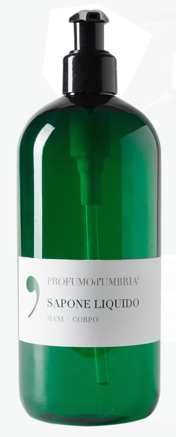 Profumo d'Umbria green bottle with new design