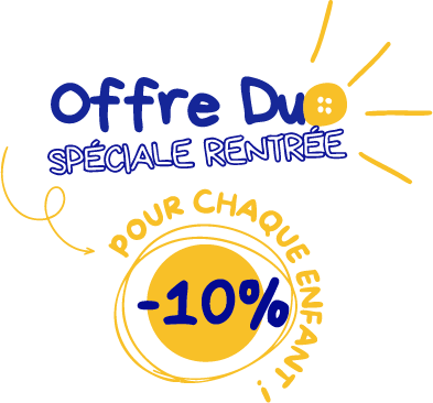 OFFRE DUO -10% RENTREE 2025