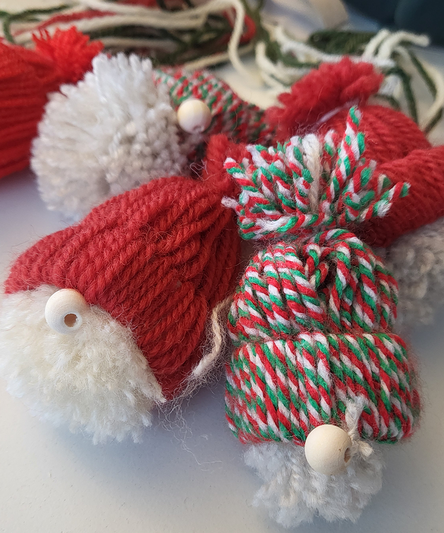 Bobine atelier- atelier pompon per noel